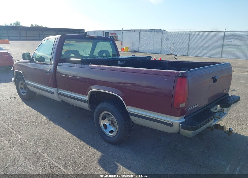 1994 GMC SIERRA VIN: 1GTEC14K8RE544261
