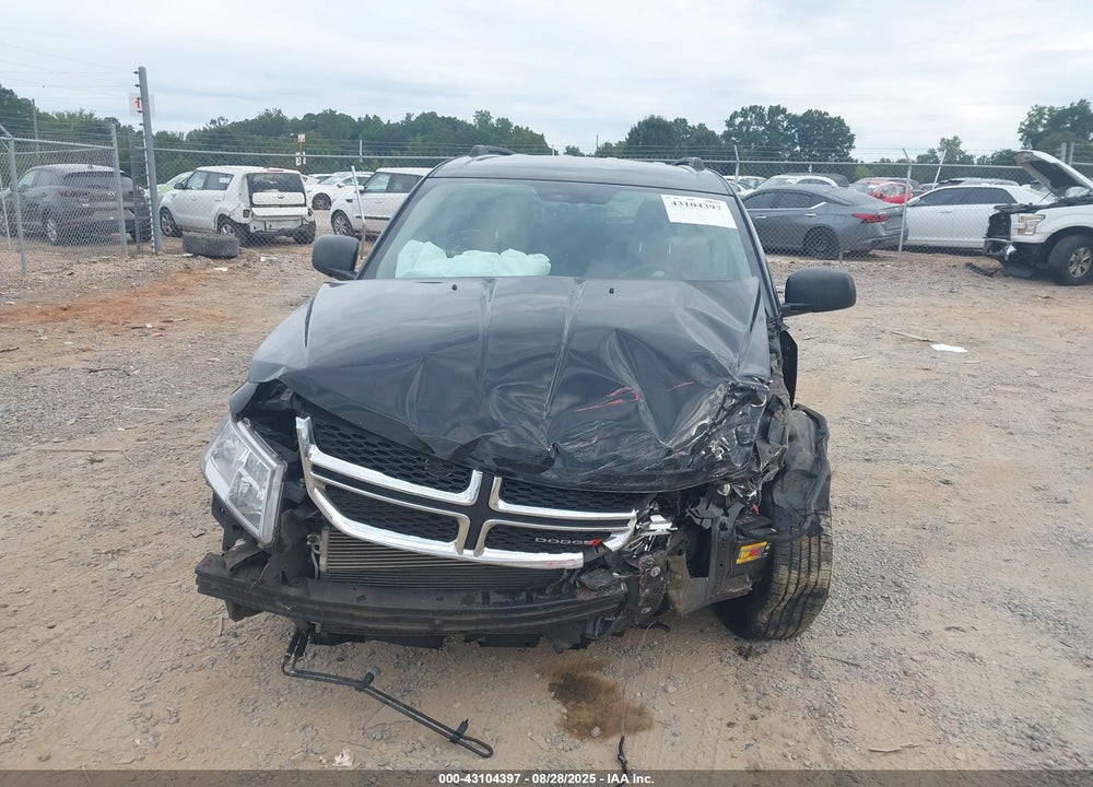 2014 DODGE JOURNEY SE VIN: 3C4PDCAB7ET154641