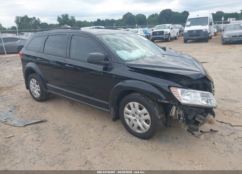 2014 DODGE JOURNEY SE VIN: 3C4PDCAB7ET154641