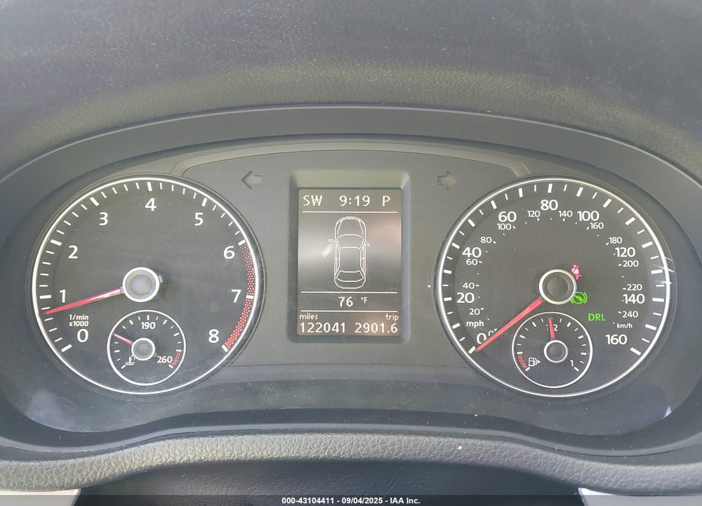 2012 VOLKSWAGEN PASSAT VIN: 1VWBP7A39CC083174