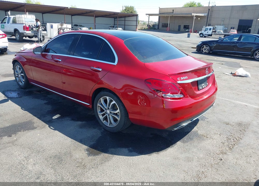 2016 MERCEDES-BENZ C CLASS VIN: 55SWF4JB1GU159412