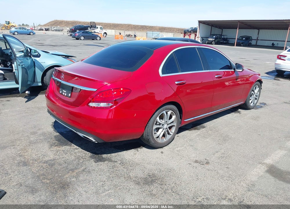 2016 MERCEDES-BENZ C CLASS VIN: 55SWF4JB1GU159412