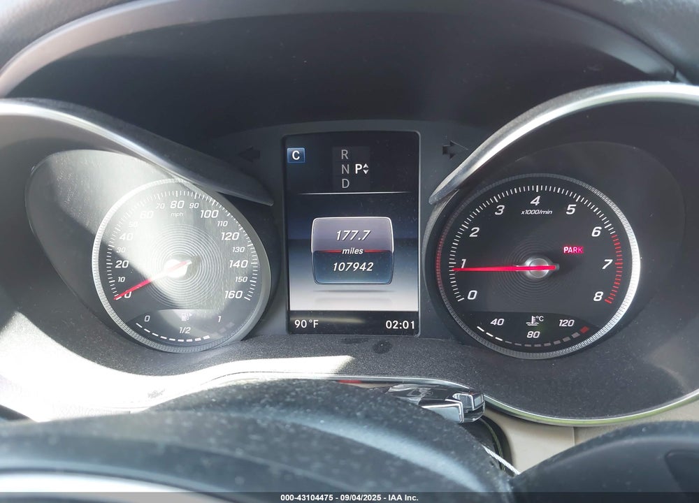 2016 MERCEDES-BENZ C CLASS VIN: 55SWF4JB1GU159412