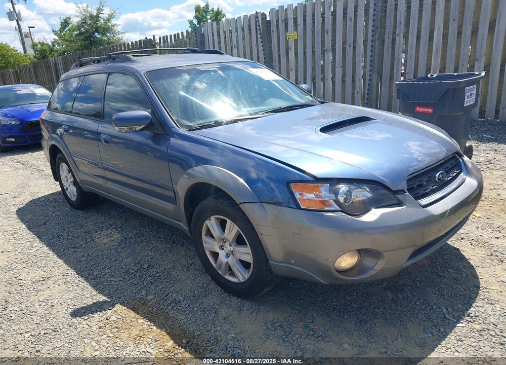 2005 SUBARU OUTBACK 2.5XT VIN: 4S4BP68C754325052