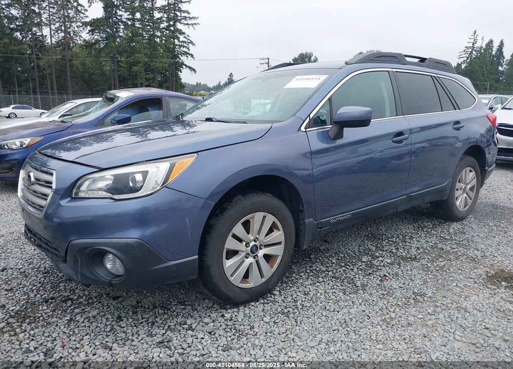 2016 SUBARU OUTBACK VIN: 4S4BSACC7G3344346