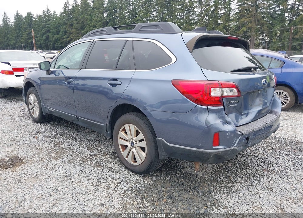 2016 SUBARU OUTBACK VIN: 4S4BSACC7G3344346