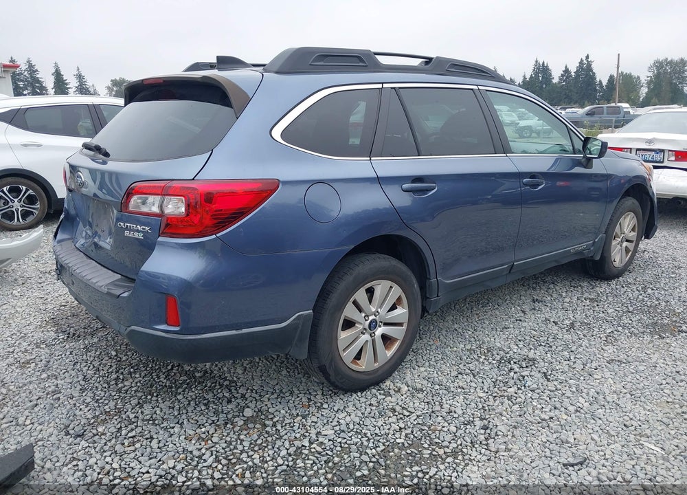 2016 SUBARU OUTBACK VIN: 4S4BSACC7G3344346