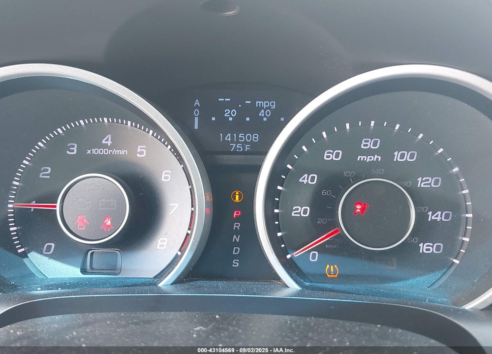 2012 ACURA TL 3.5 VIN: 19UUA8F52CA010190