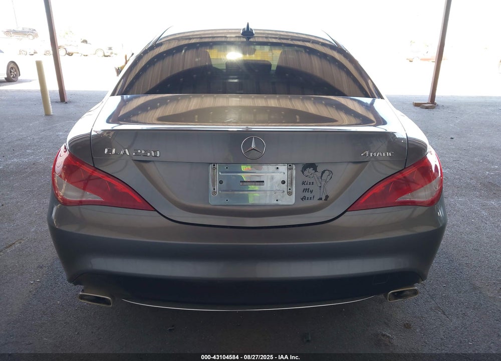 2016 MERCEDES-BENZ CLA 250 4MATIC VIN: WDDSJ4GB5GN382453
