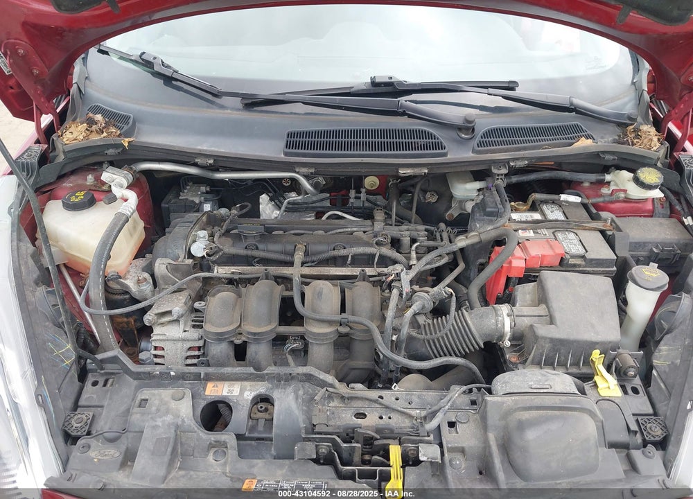 2016 FORD FIESTA VIN: 3FADP4EJ2GM119252