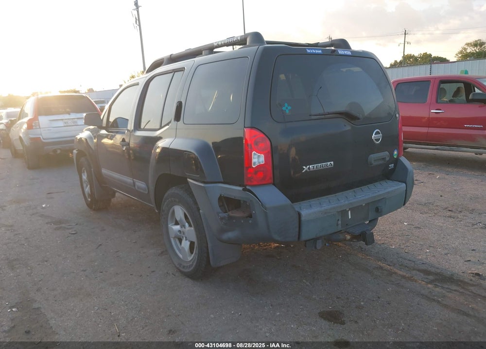 2006 NISSAN XTERRA SE VIN: 5N1AN08W16C554813