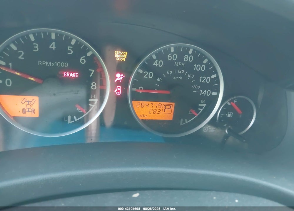 2006 NISSAN XTERRA SE VIN: 5N1AN08W16C554813