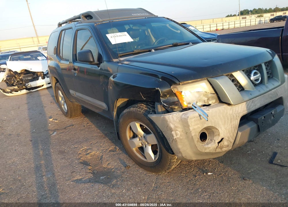 2006 NISSAN XTERRA SE VIN: 5N1AN08W16C554813