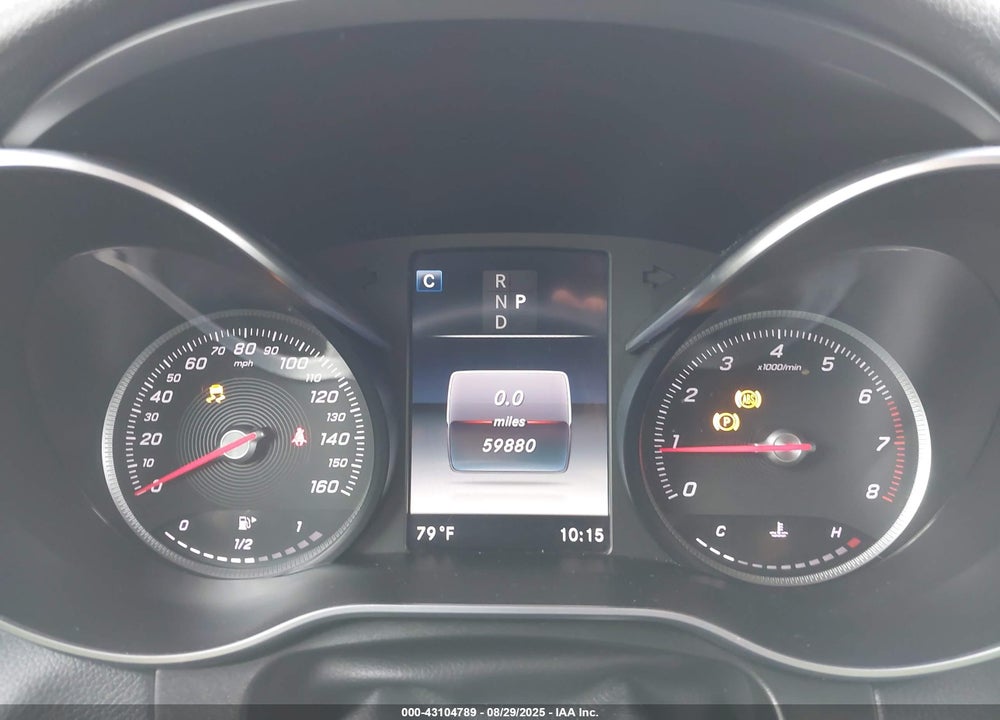 2019 MERCEDES-BENZ GLC CLASS VIN: WDC0G4JB4KV158134