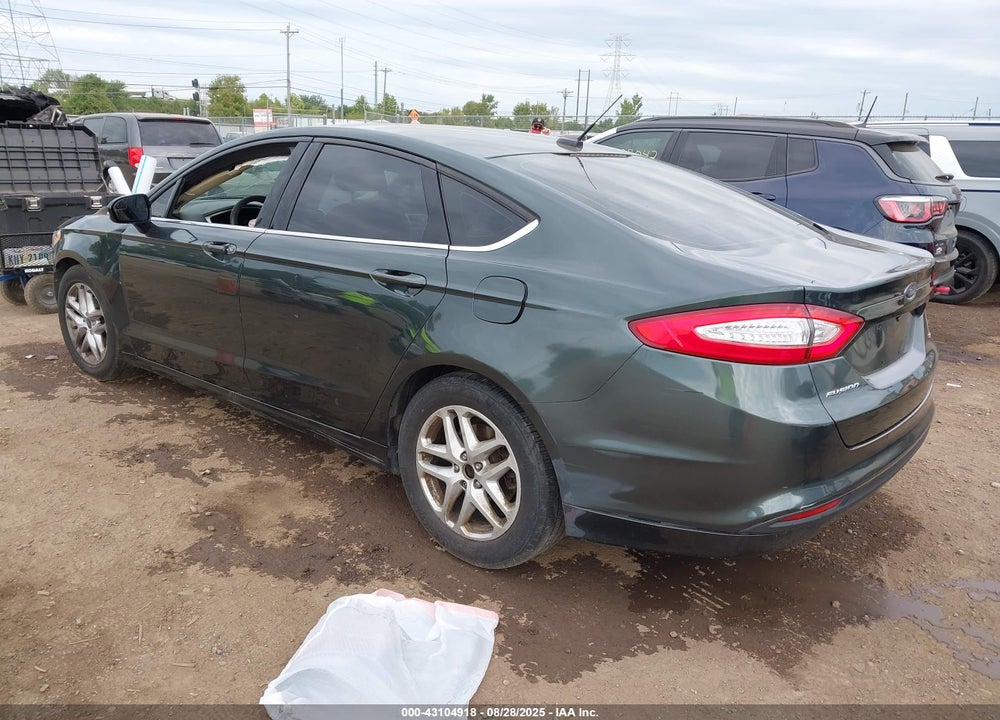2016 FORD FUSION VIN: 1FA6P0H72G5109778