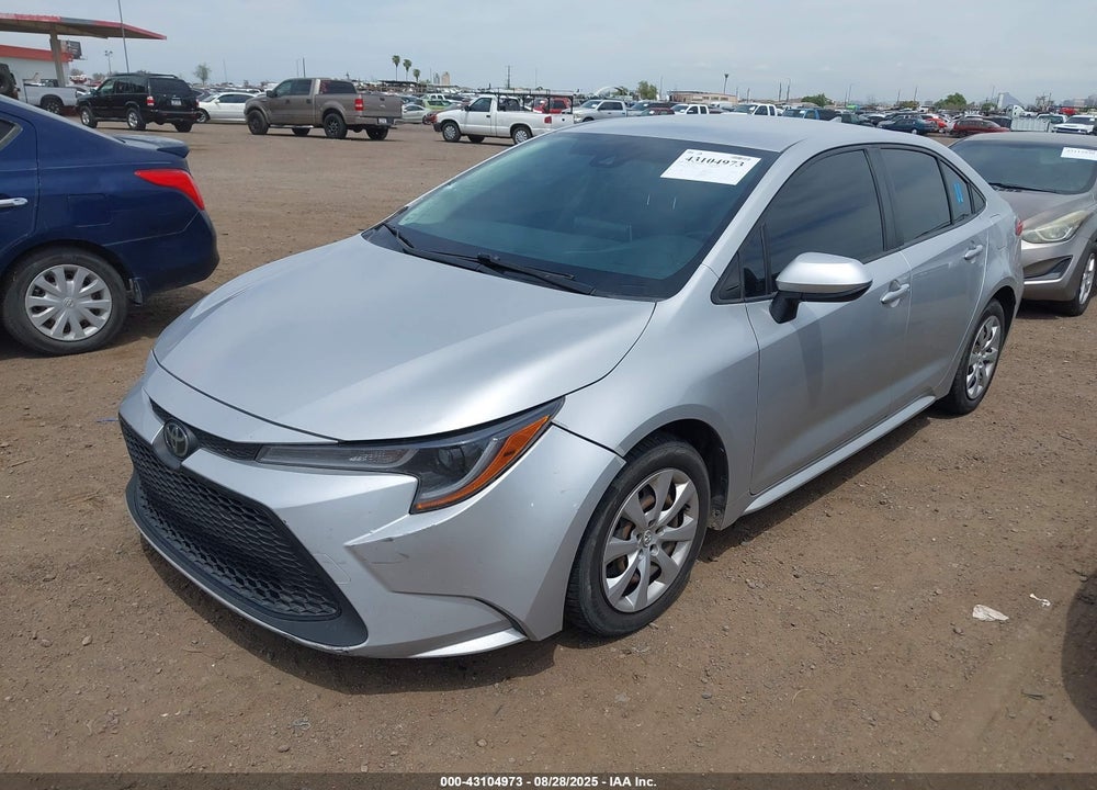 2021 TOYOTA COROLLA VIN: JTDEPMAE2MJ183050