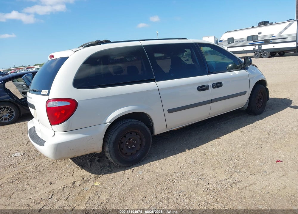 2007 DODGE GRAND CARAVAN SE VIN: 1D4GP24E37B172486