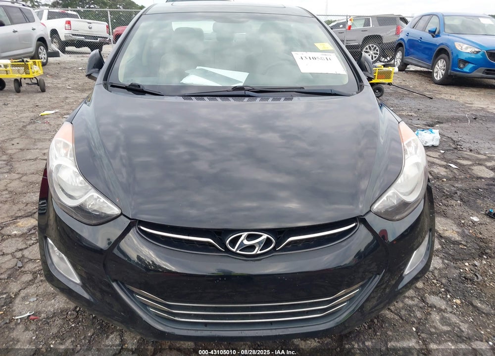 2013 HYUNDAI ELANTRA VIN: KMHDH4AE0DU582543