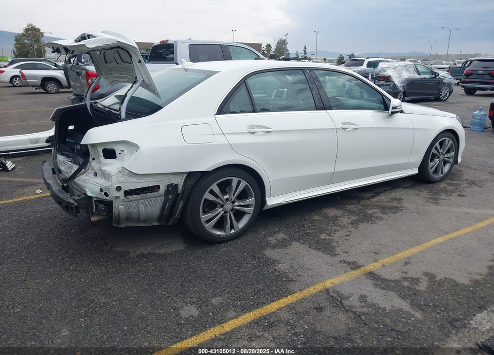 2016 MERCEDES-BENZ E-CLASS VIN: WDDHF5KB4GB183856