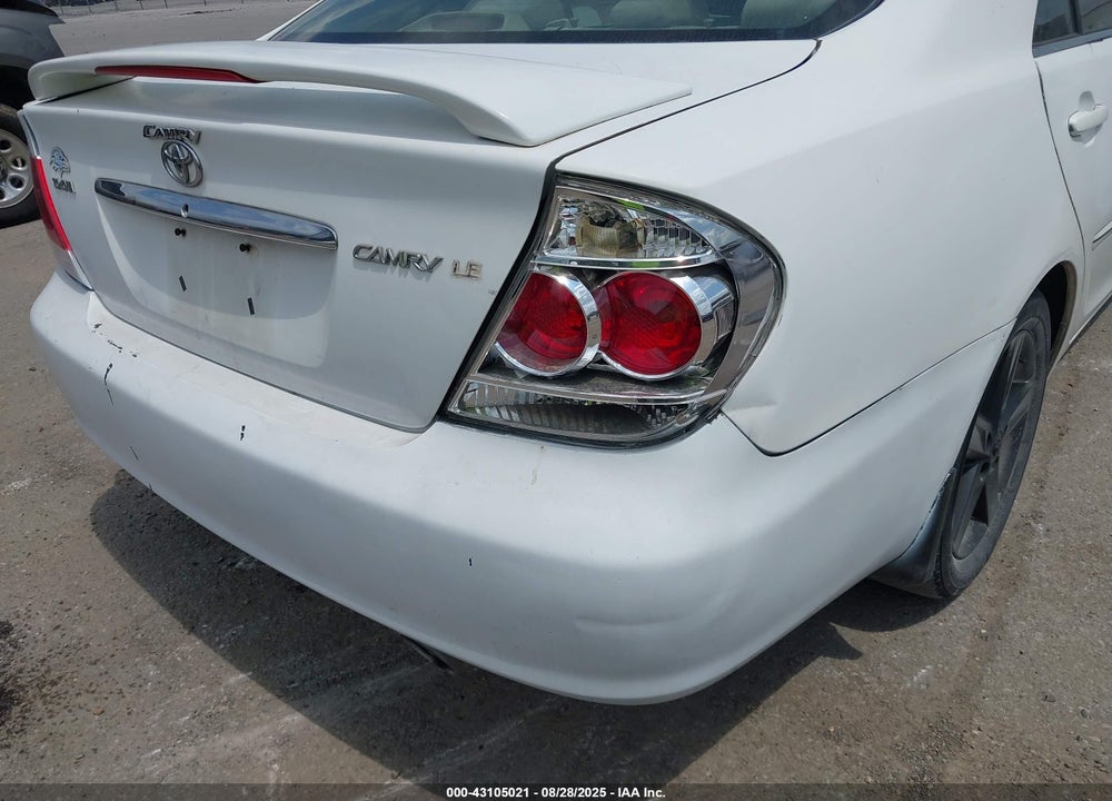 2005 TOYOTA CAMRY LE VIN: 4T1BE32K15U023017