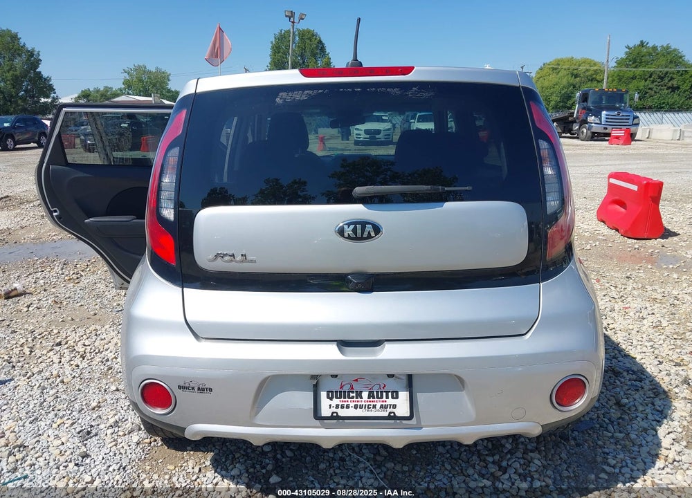 2018 KIA SOUL VIN: KNDJP3A54J7593804