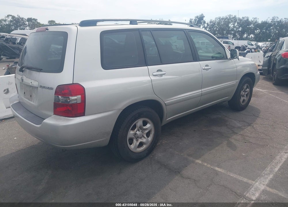 2006 TOYOTA HIGHLANDER VIN: JTEGD21A160148569