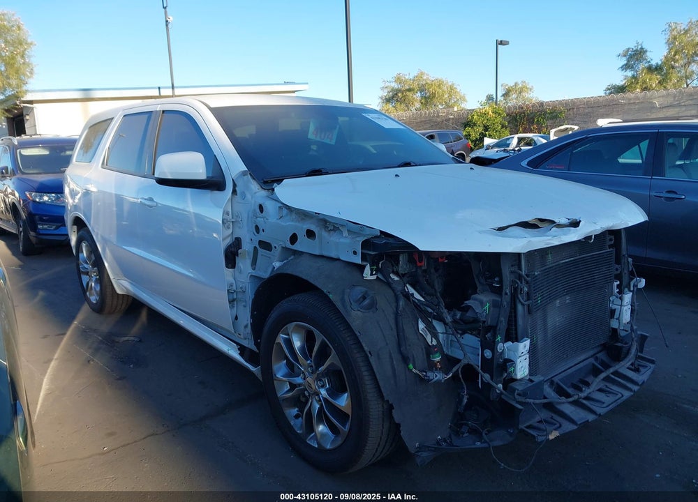 2019 DODGE DURANGO VIN: 1C4RDHDG2KC535334