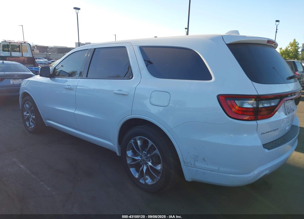 2019 DODGE DURANGO VIN: 1C4RDHDG2KC535334