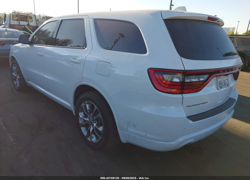 2019 DODGE DURANGO VIN: 1C4RDHDG2KC535334