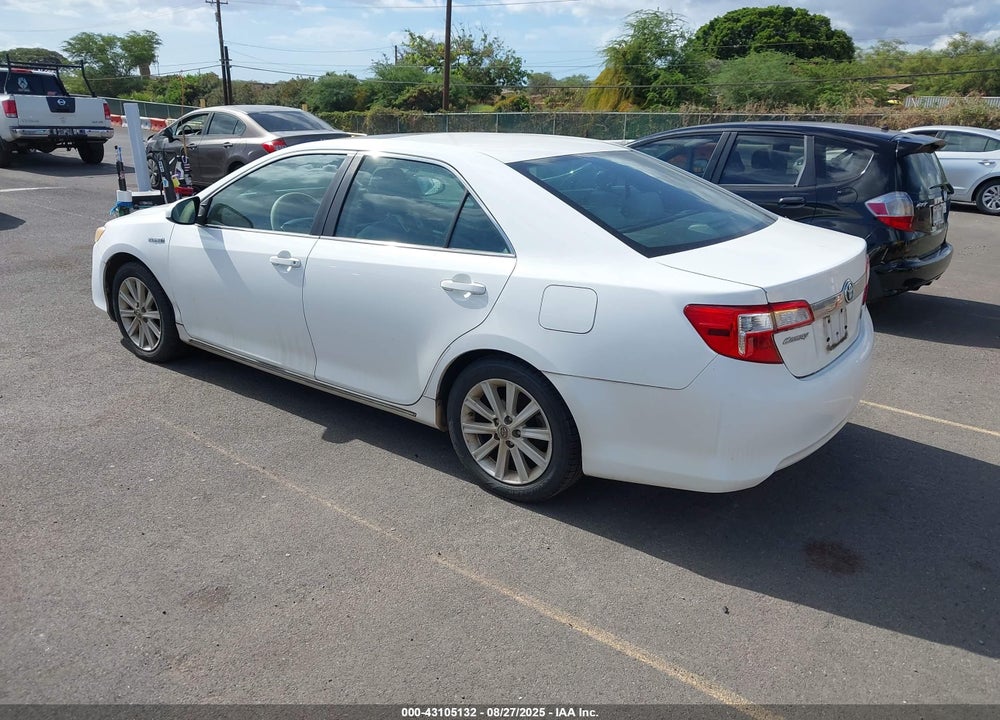 2014 TOYOTA CAMRY HYBRID VIN: 4T1BD1FK0EU141450