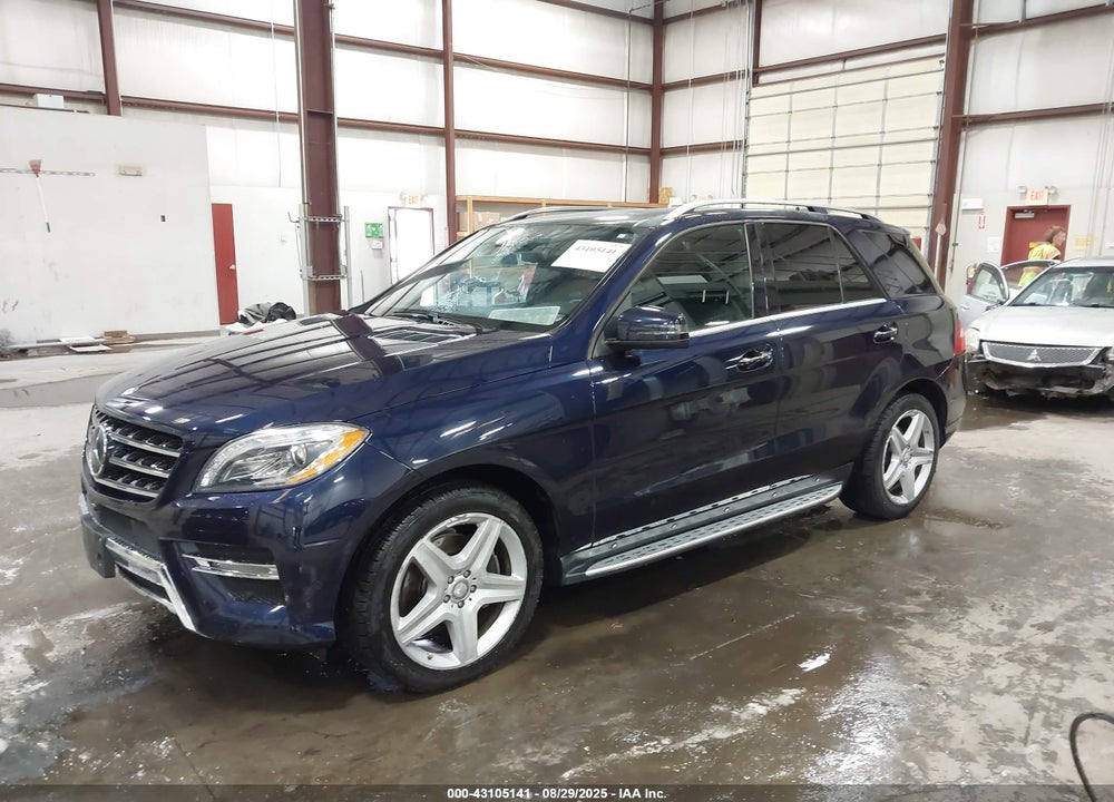 2015 MERCEDES-BENZ ML 400 4MATIC VIN: 4JGDA5GBXFA522524