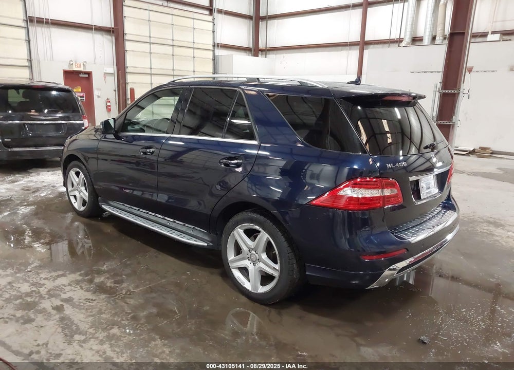 2015 MERCEDES-BENZ ML 400 4MATIC VIN: 4JGDA5GBXFA522524