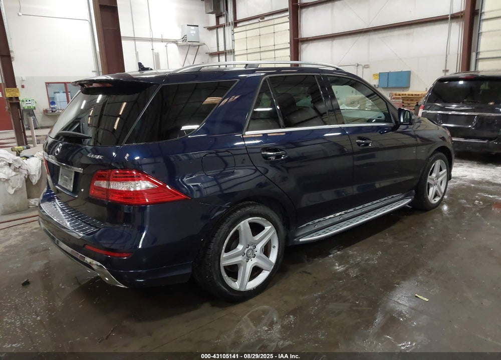 2015 MERCEDES-BENZ ML 400 4MATIC VIN: 4JGDA5GBXFA522524