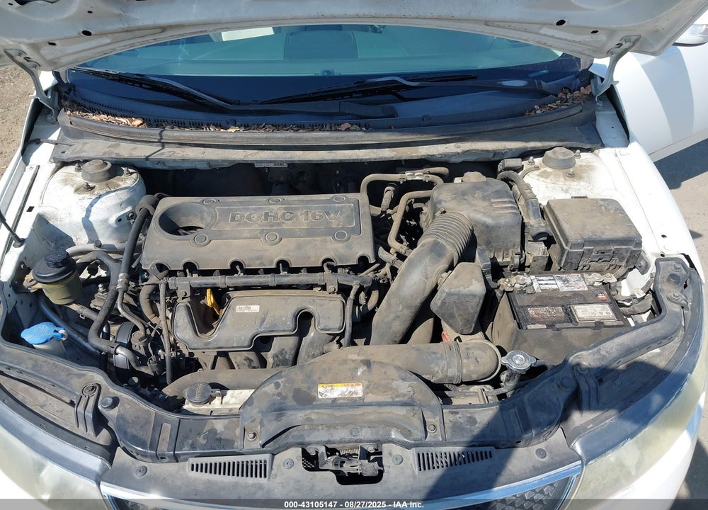 2010 KIA FORTE VIN: KNAFU4A21A5099807