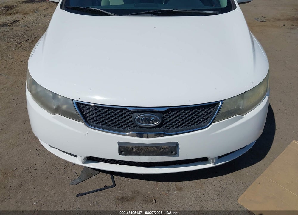 2010 KIA FORTE VIN: KNAFU4A21A5099807