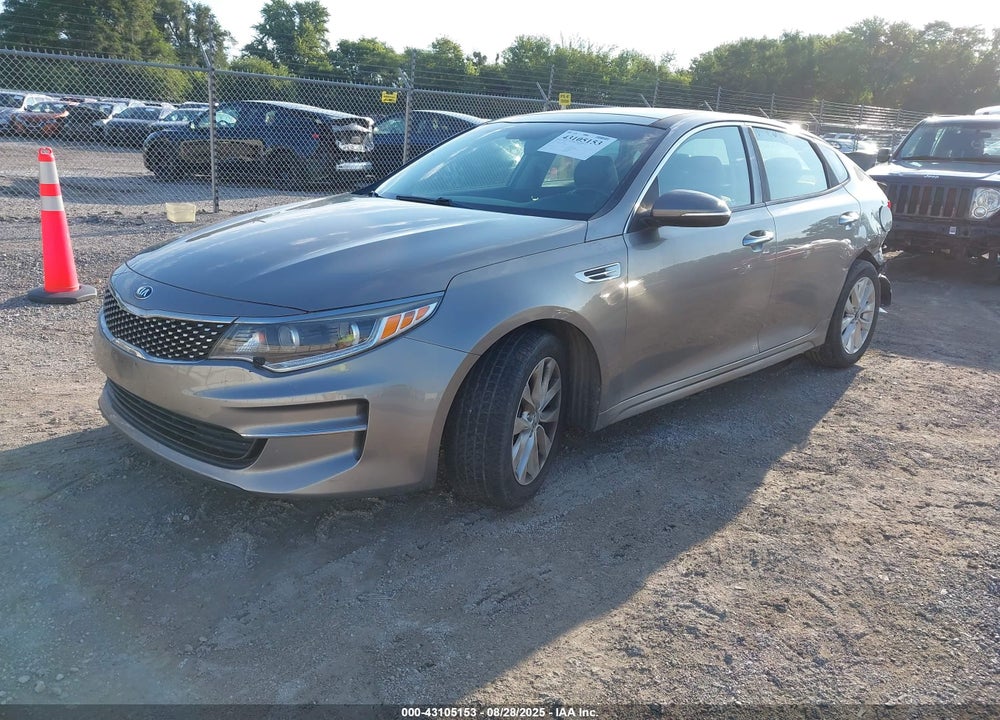 2016 KIA OPTIMA VIN: 5XXGU4L37GG004863