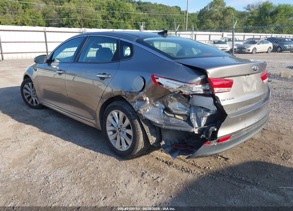 2016 KIA OPTIMA VIN: 5XXGU4L37GG004863