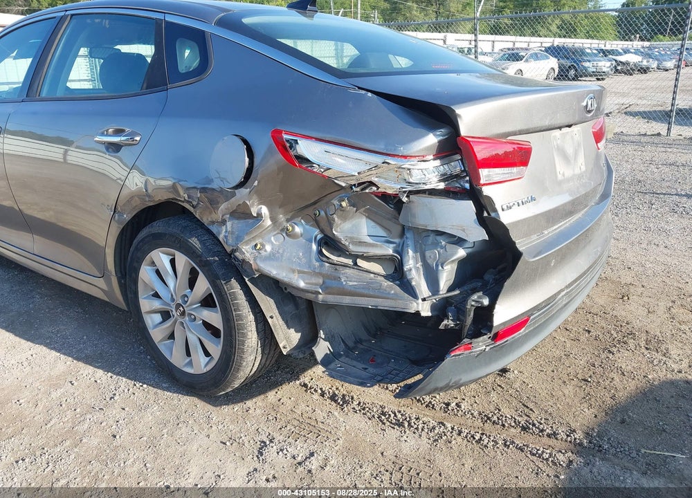 2016 KIA OPTIMA VIN: 5XXGU4L37GG004863