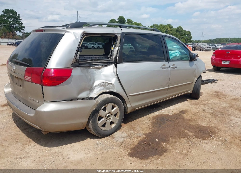 2004 TOYOTA SIENNA VIN: 5TDZA22C24S174405