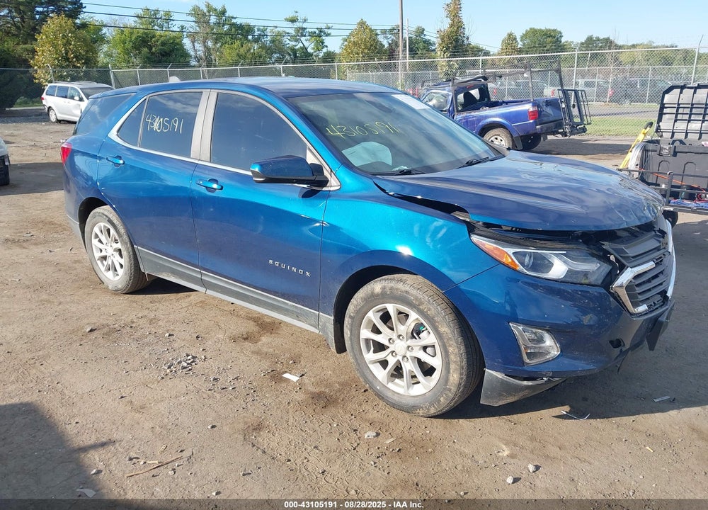 2021 CHEVROLET EQUINOX FWD LT VIN: 3GNAXKEV4ML385787