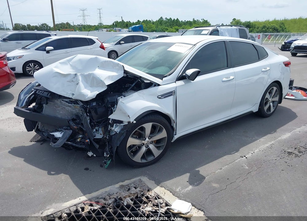 2019 KIA OPTIMA S VIN: 5XXGT4L35KG326655