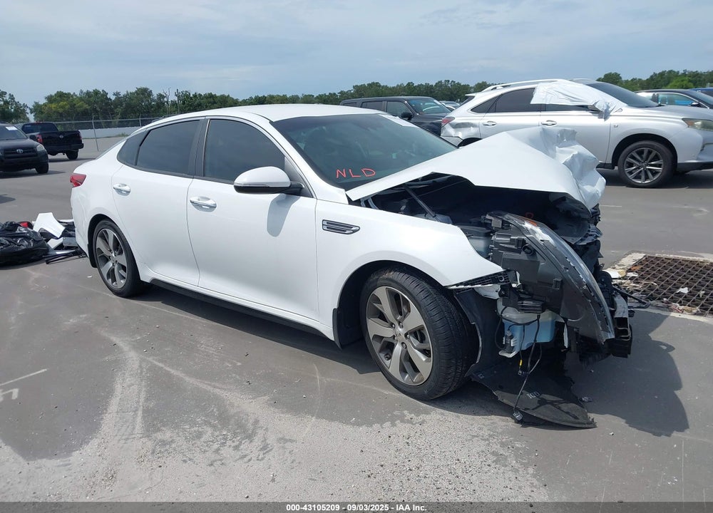 2019 KIA OPTIMA S VIN: 5XXGT4L35KG326655