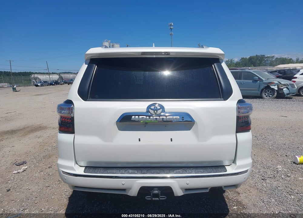 2020 TOYOTA 4RUNNER LIMITED VIN: JTEBU5JR9L5790277