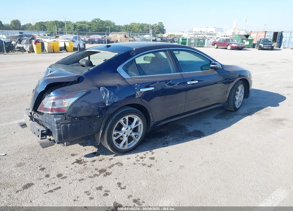 2014 NISSAN MAXIMA VIN: 1N4AA5AP8EC909187