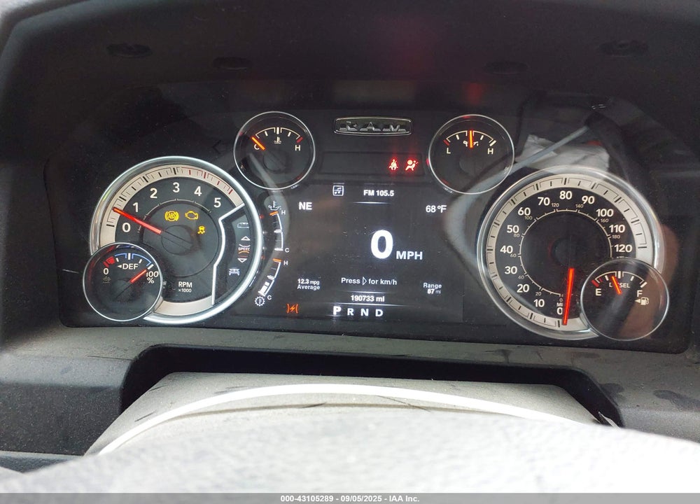 2016 RAM 2500 VIN: 3C6UR5DL2GG268523