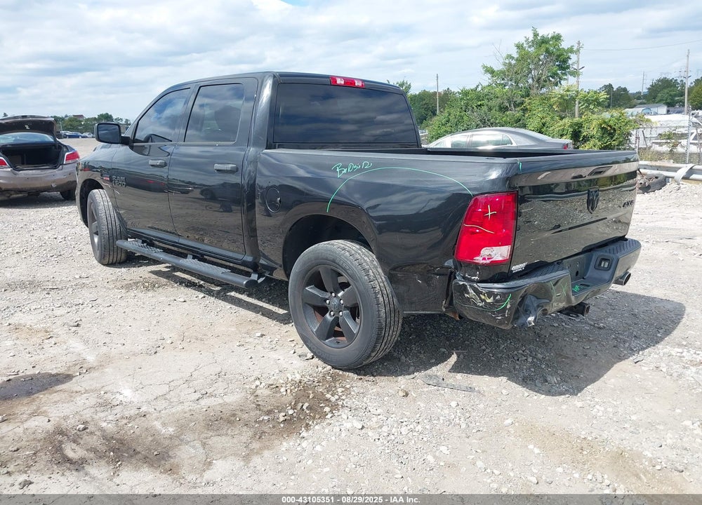 2017 RAM 1500 VIN: 3C6RR7KTXHG641247