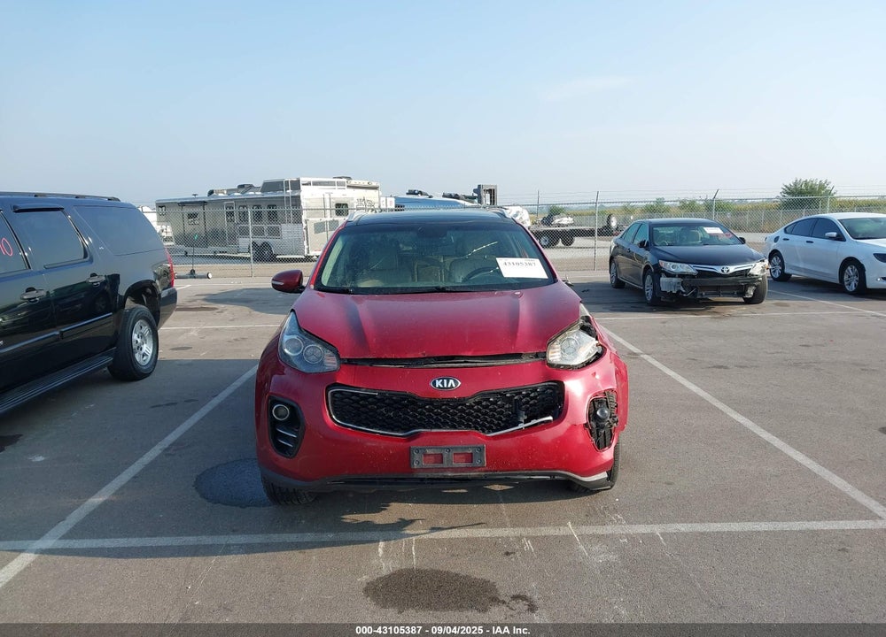 2017 KIA SPORTAGE EX VIN: KNDPNCAC5H7158265