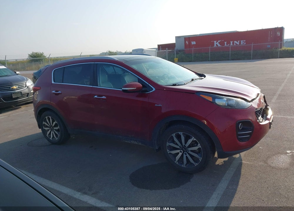 2017 KIA SPORTAGE EX VIN: KNDPNCAC5H7158265
