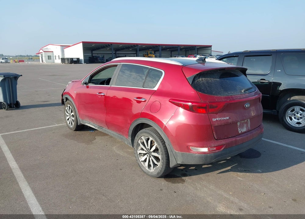 2017 KIA SPORTAGE EX VIN: KNDPNCAC5H7158265