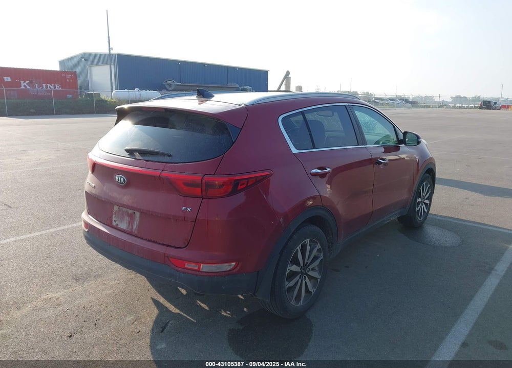 2017 KIA SPORTAGE EX VIN: KNDPNCAC5H7158265